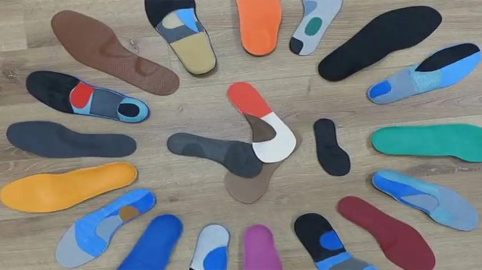 Insole types instash different need