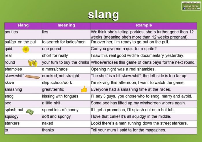 Slang Kata 